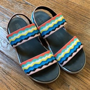 Keen Elle Backstrap Rainbow Sandals